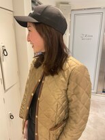 ジーナ 川崎(Zina)&nbsp;髪質改善カジュアモードカーキブラウン＊＊美髪【Zina 川崎】