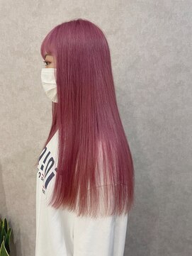 レガシーヘアーデザイン(Legacy hair design) 「ピンクカラー」