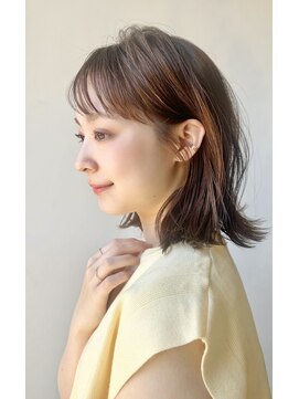 ガーデン オオタカノモリ(garden otakanomori) 20代30代40代大人×外ハネボブ×くびれボブ×レイヤー前髪ありc