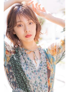 エイミー(Aimee) Aimee町田　ふわっと大人ボブ×ナチュラルグレージュ