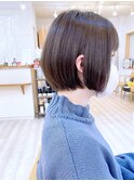 【morio成増 セリザワ】グラデーションボブ グレージュ