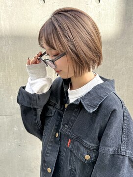 ハルキ ミナト ジャパン オオサカ(HARUKI MINATO japan OSAKA) ぷつっとボブ 20代30代40代ヘア 小顔 大阪ボブ 梅田