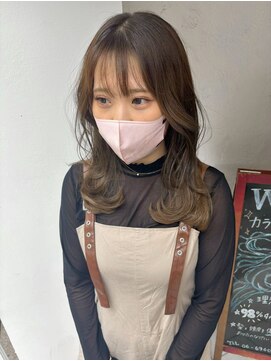 ウィル 京橋店(WiLL) ☆20代30代40代☆韓国レイヤーカット+カーキグレージュ