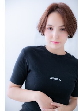 ヘアスタジオ ガロウ(hair stuido garou) 前髪/アンブレラカラー/こなれミディ/ウェーブパーマ/盛岡22