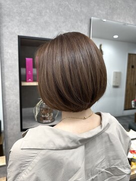 リベストバイジェービー 稲毛(li best. byjb) ワンレン/小顔/ネビージュ/ボブルフ/黒髪/稲毛/稲毛駅