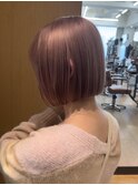 切りっぱなしボブ