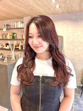 ヘイリー(HAILEY) 秋色暖色カラー20代30代40代美髪ミディアムくびレイヤー