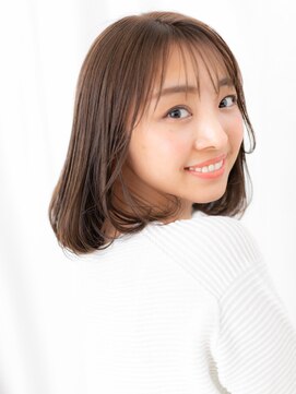 ドクターズ サロン ラブ(Dr's Salon LAB) ミルクティーアッシュ先パーマこなれボブb古河20代30代40代