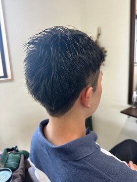 ダブ(DAB) 【アップバング】メンズカット 刈り上げ センターパート