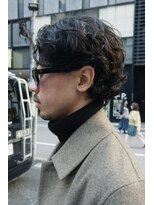 ビュートリアム265(BEAUTRIUM 265)&nbsp;スペインカール パーマヘア 前髪なし メンズヘア 銀座 有楽町