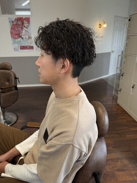 シャラク 砺波店(sharaku) メンズパーマ/ツイストスパイラル/メンズカット