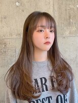 ハーフアンドハーフ(HALF and HALF)&nbsp;ワンカールレイヤー/韓国ヘア