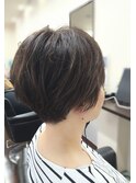 コンパクトショートボブ
