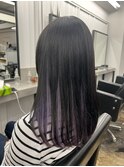 インナーカラー★ラベンダーパープル