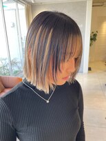 オブジェ シエル(obje't ciel)&nbsp;【obje’t ciel】切りっぱなし×インナーカラー【宮崎 太揮】