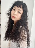 カールロング×ショートバング」