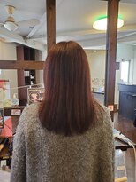 ツヤイロ 島田店&nbsp;40代50代ショートボブウルフカットボブウルフ韓国ネビージュ