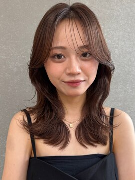 ロンドワン 三宮元町(Lond one) 韓国レイヤーカット/ヨシンモリフェイスレイヤー/流せる顔周り