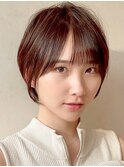 似合わせカット30代40代50代ショートボブくびれレイヤーカット