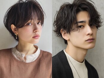 トコラソ セカンド 松戸(tocolaso second)の写真/【NEW OPEN/松戸駅西口2分】"かわいい＊カッコいい"が見つかるサロンへ[松戸/松戸駅/メンズ/ショート]