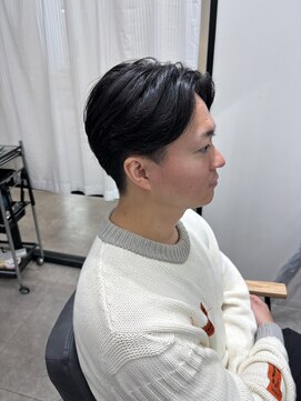 オルカ(ORCA) ニュアンスパーマ/men's/センターパート/ダウンパーマ/新宿/藤沼