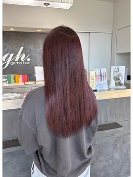 ガルボヘアー 桟橋店(garbo hair) カシスラベンダー高知美容院オイルカラー