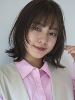 ソヨン 横浜店(SOYON)&nbsp;《SOYON》顔周りだけボブウルフ　ミディアムレイヤー