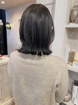 キャアリー(Caary)&nbsp;福山美容室caaryレイヤー外ハネミディアム骨格補正50代40代30代