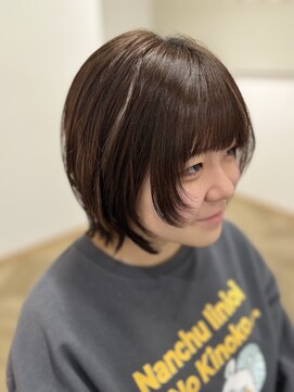 テーラヘアー 板橋店(TELA HAIR) ショートウルフ×お顔周りレイヤー♪