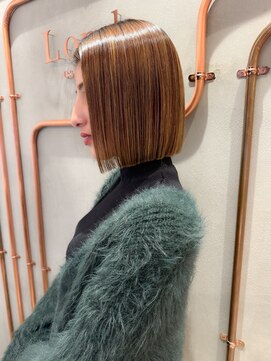 ロンド エスポワール 錦糸町(Lond espoir) ブリーチなし/髪質改善/大人ガーリー/ダークアッシュ/ボブ