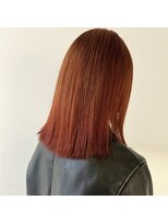 ニコ シモノセキ(NIKO Shimonoseki) ブリーチ1回でできるこっくりオレンジカラー