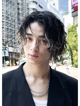 アストラ(ASTRA) MEN’S HAIR/波巻きツイストスパイラル/リバースセンターパート