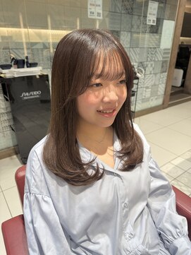 ザザ ZA/ZA 神楽坂 ナチュラルレイヤー×顔周りカット