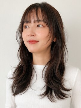 トレス(TRESS) ロング ニュアンスレイヤー 透明感ブラウン 表参道