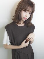 イム(yim)&nbsp;ワイドバング×外はねルーズボブ