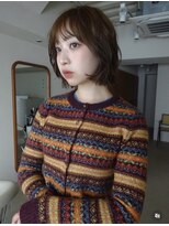 フィルムス ヨコハマ プラス(FILMS 横浜 +) くびれレイヤー/オリーブベージュ/顔周り/シースルー/横浜+