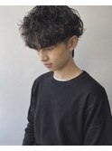 シャドウパーマ/重ためスタイル/10代/20代/30代