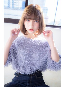 アンジュ ヘアー(Ange hair) アンジュヘアー 大人かわいいワンカールボブ!