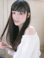 ルティア(Lutia) シースルーバング 簡単スタイリング 大人かわいい