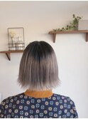 切りっぱなしボブ