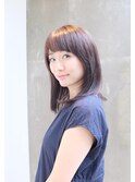 女子力UPツヤ髪ミディアム