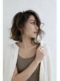 [HAIR One木下]カジュアルボブ×ナチュラルハイライト