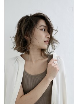 ヘアワン(HAIR One) [HAIR One木下]カジュアルボブ×ナチュラルハイライト