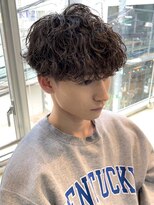 エリマ 調布(elima)&nbsp;波巻きツイストスパイラルパーマ韓国マッシュ無造作パーマ