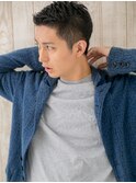 スタイリッシュな男前サイドパートオシャレボウズc