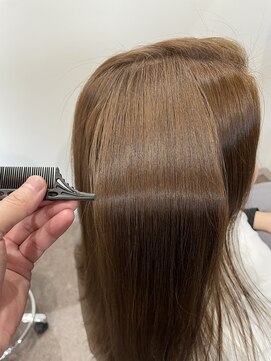 リブール 碧南店(libuR) 髪質改善カラー(アッシュベージュ)