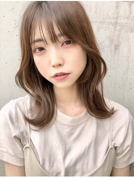 リコバイアフロート(riko by afloat) 韓国ヘア/くびれヘア/透明感カラー/グレージュ