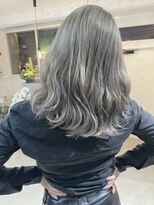 プルメリアドット(Plumeria.)&nbsp;White × gray