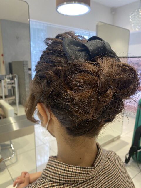 アップヘアーセット