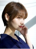 前髪ありショートボブ20代30代40代【AIN.表参道】川原大地